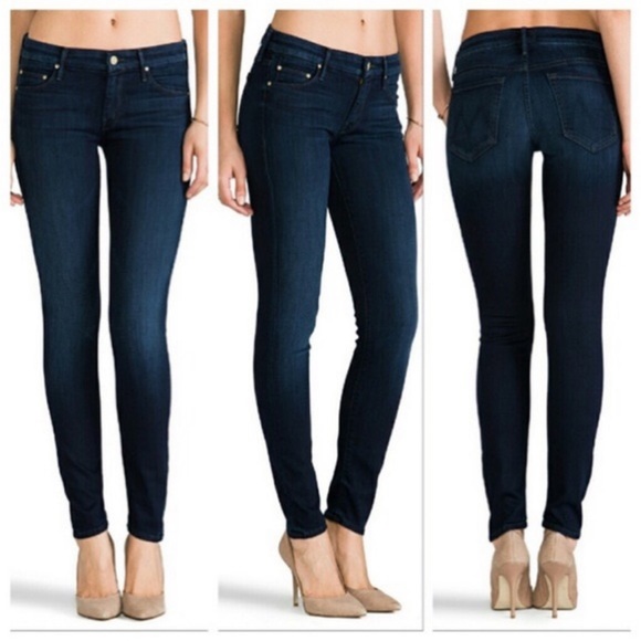 MOTHER | Jeans | Mother The Looker Crop The Missing Hour Dark Wash